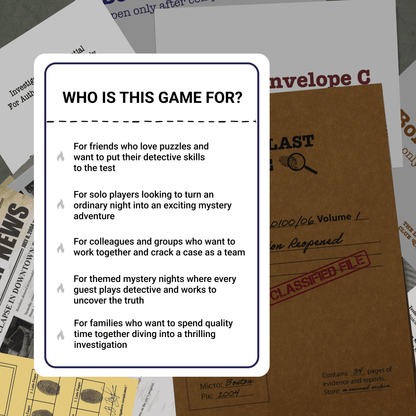 THE LAST CLUE